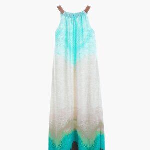 CHICO'S Women's Banana Breeze Halter Maxi Dress- NWT